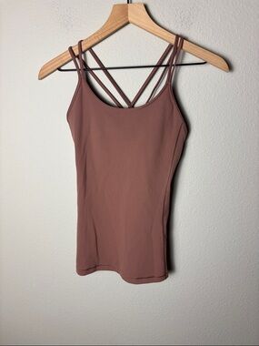 Lululemon Free To Be Tank *Everlux Red Dust W1BTLS
